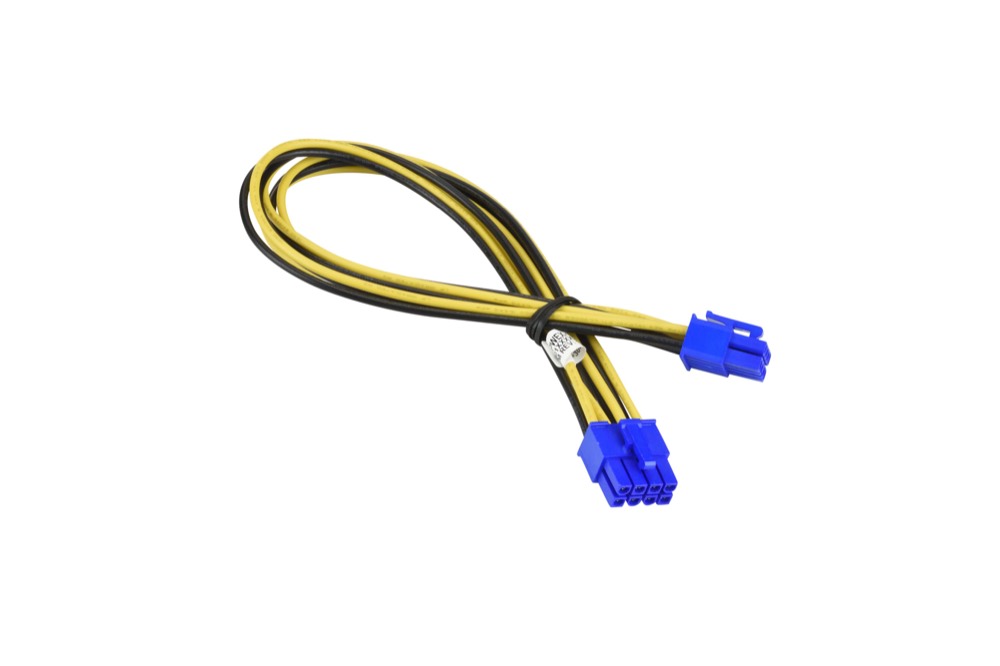 Кабель питания GPU Supermicro 8-pin CPU на 8-pin CPU 30 см (CBL-PWEX-1028) — фото 1