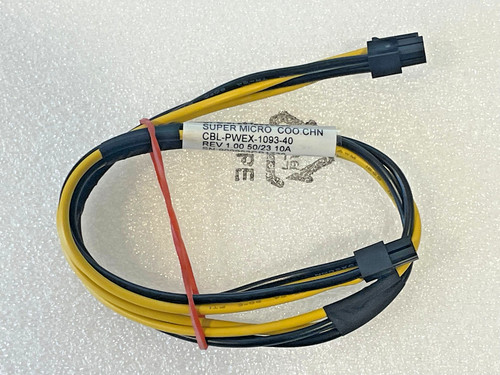 Кабель SuperMicro CBL-PWEX-1093-40 MicroFit,(2x2F to 2x2F), PH3.0,40CM,10A/pin,16AWG — фото 1