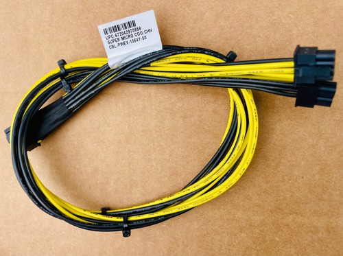 Кабель Supermicro CBL-PWEX-1364Y-50 12V-2x6+4S to 2X4Y,MicroHi,50cm,8.33A/p,16AWG — фото 1