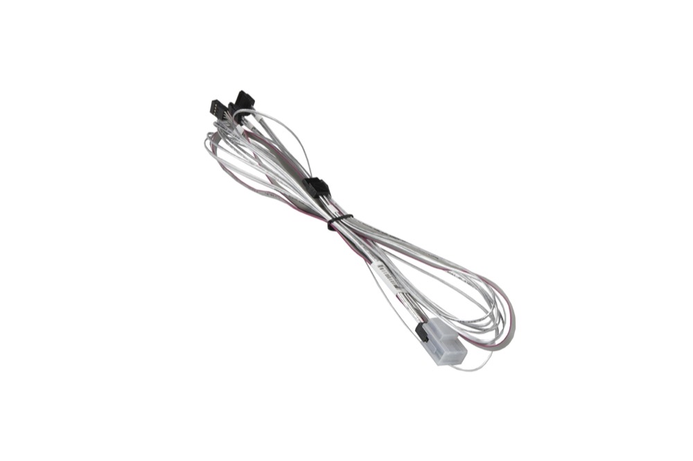 Кабель Supermicro Internal iPass to 4 SATA 90/90/70/70cm with Sideband 90cm Cable (CBL-SAST-0388L-02) — фото 1