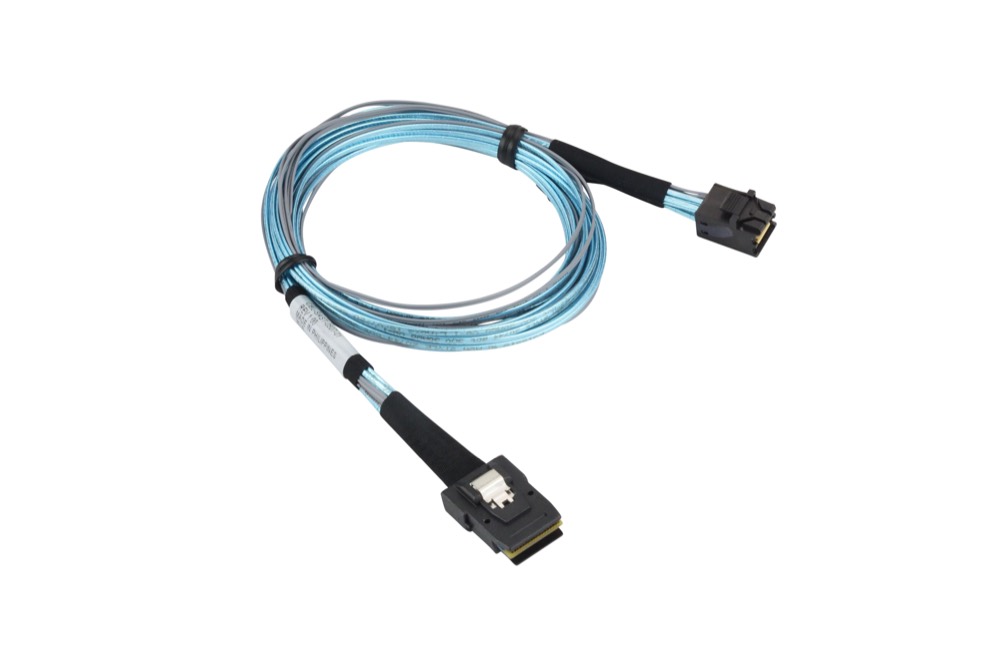 Кабель Supermicro MiniSAS to MiniSAS HD 80cm Cable (CBL-SAST-0507-01) — фото 1
