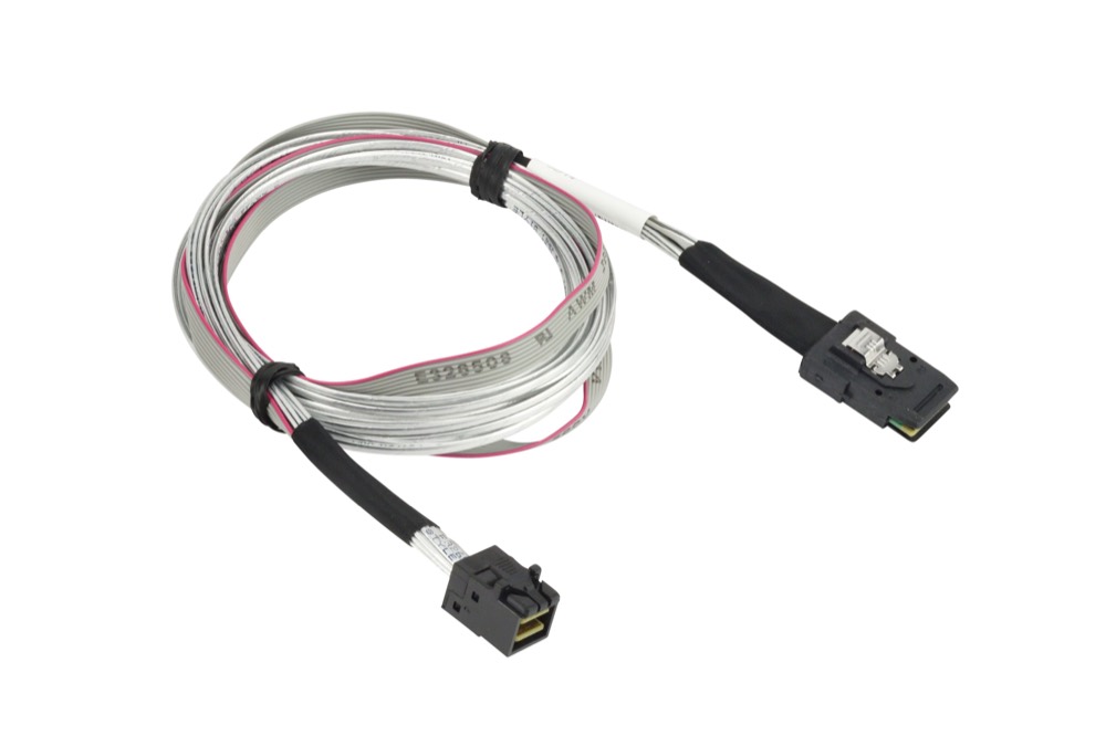 Кабель Supermicro MiniSAS to MiniSAS HD 80cm Cable (CBL-SAST-0507-02) — фото 1