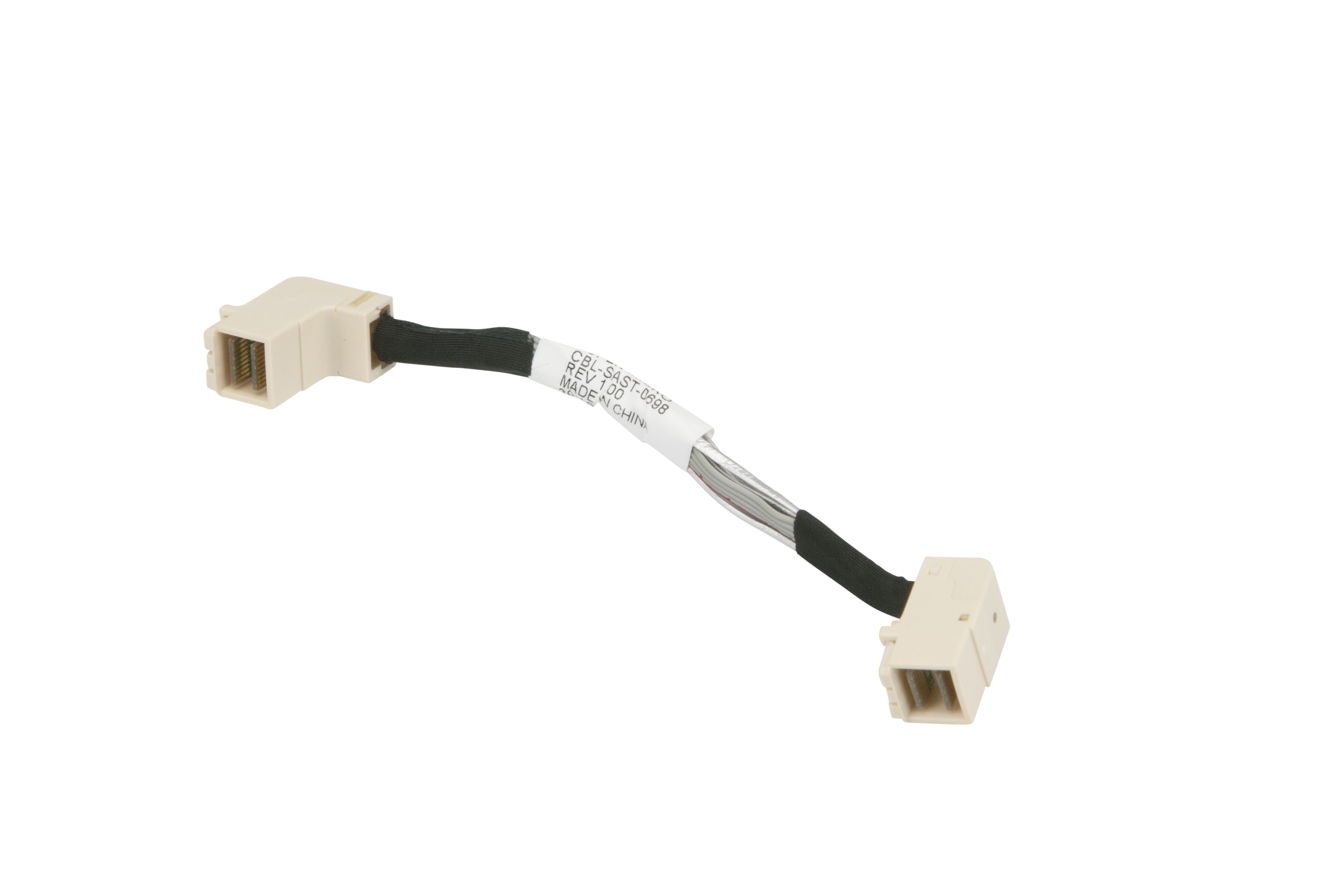 Кабель Supermicro Right Angle MiniSAS HD PCIe NVMe 10cm Cable (CBL-SAST-0698) — фото 1