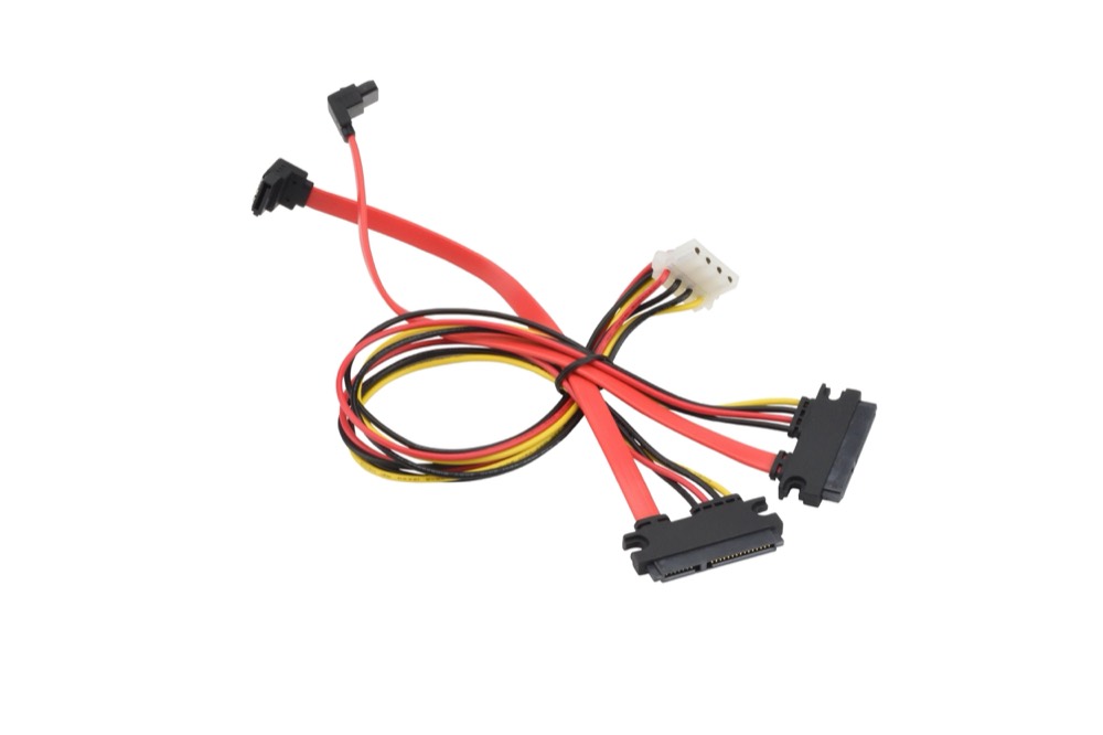Кабель Supermicro 62cm 2x SATA to SATA U.2 with Power Connector Cable (CBL-SAST-1034) — фото 1