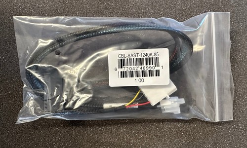 Кабель Supermicro CBL-SAST-1240A-85 Slimeline x4 to PCIe SFF-8639 & 1x4, PH5.08, 24AWG — фото 1