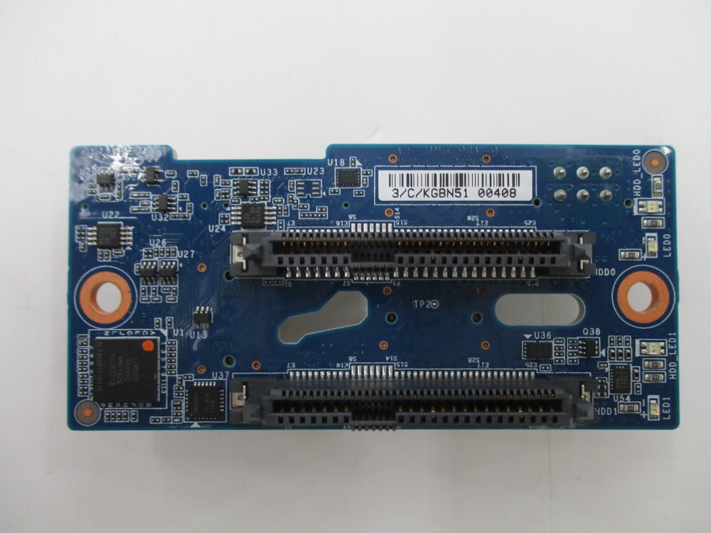 Бэкплейн Gigabyte CBP2023 2-Bay SAS/SATA Backplane Board Tested Working — фото 2