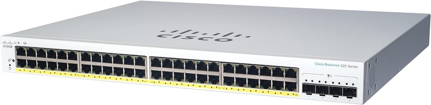 Оборудование Cisco CBS220-48T-4G — фото 1