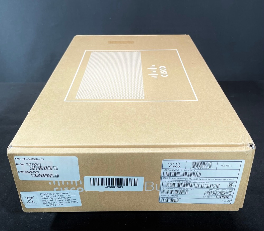 Коммутатор Cisco CBS350-16T-E-2G — фото 3