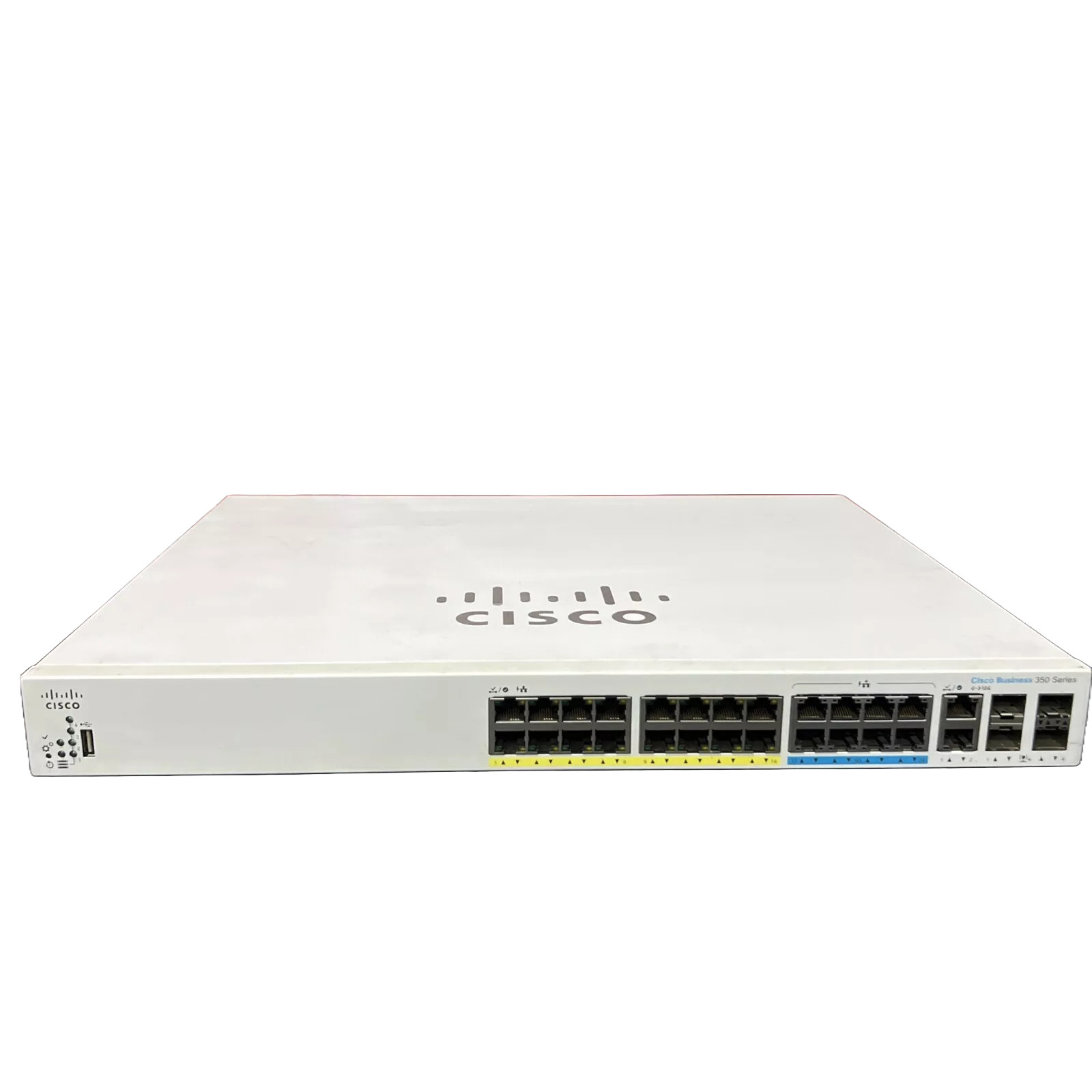 Коммутатор Cisco CBS350-24NGP-4X — фото 1