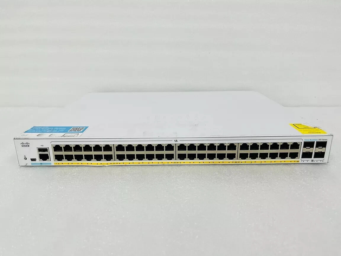 Коммутатор Cisco CBS350-48P-4X — фото 1