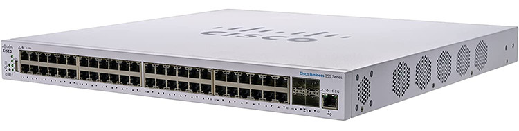 Коммутатор Cisco CBS350-48XT-4X — фото 1