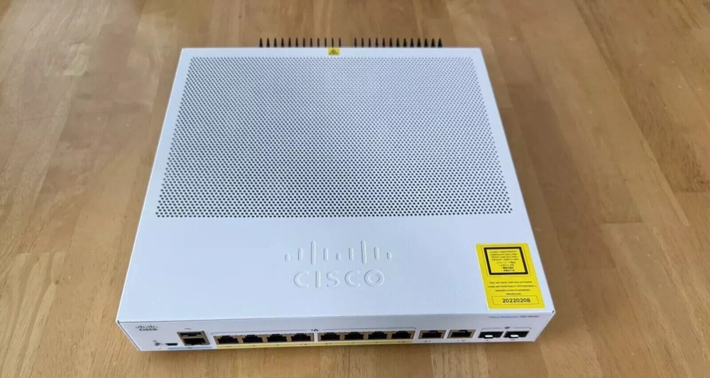 Коммутатор Cisco CBS350-8FP-E-2G — фото 1