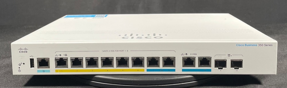 Коммутатор Cisco CBS350-8MGP-2X — фото 1