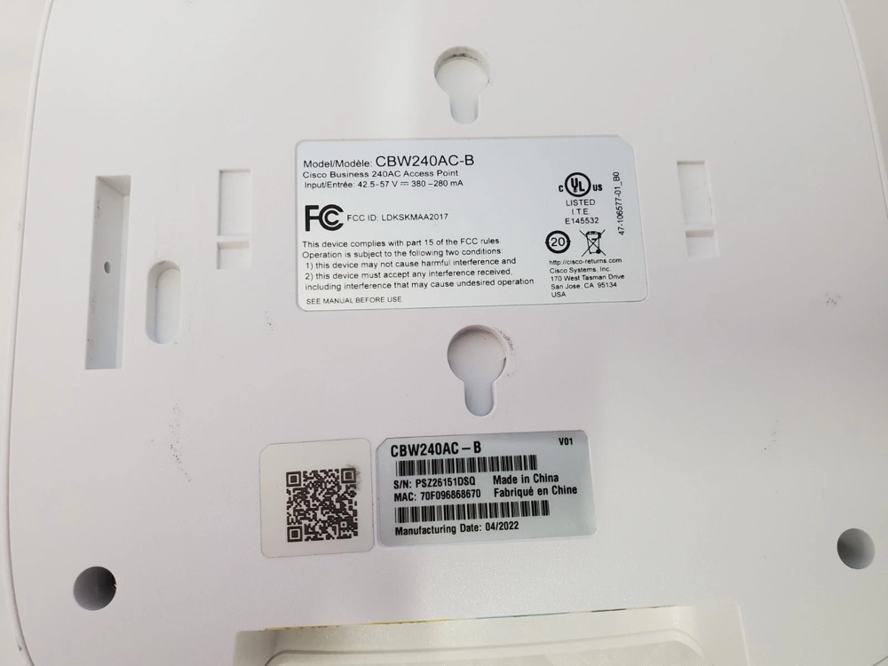 Оборудование Cisco CBW240AC-B — фото 3