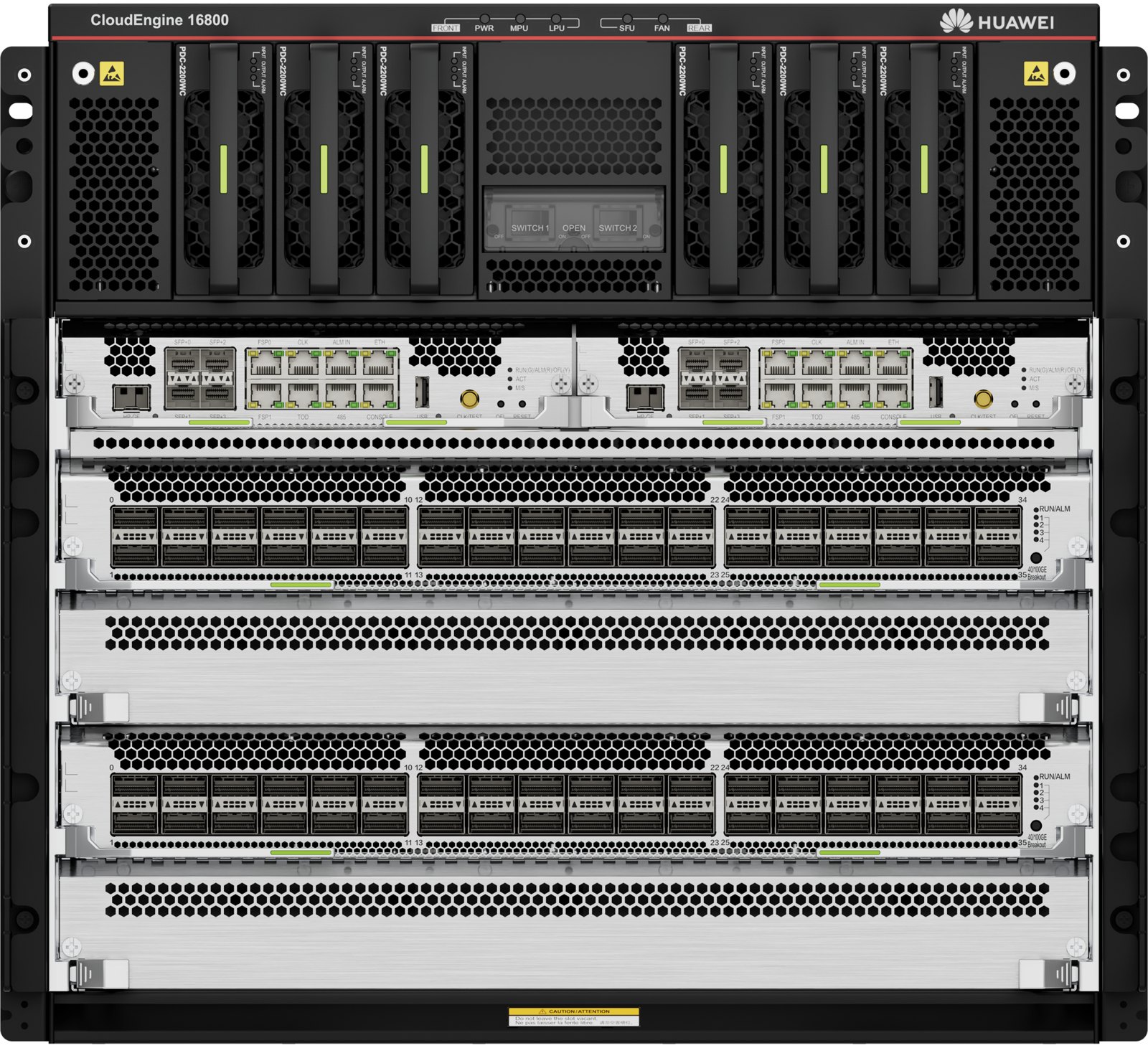 Модульный коммутатор ЦОД Huawei CE16804-DC — фото 2