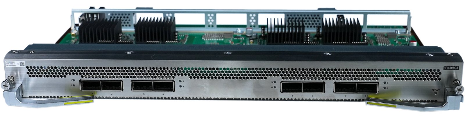 Интерфейсная плата Huawei CE98-D8DQ-F (8×400GE QSFP-DD) — фото 1