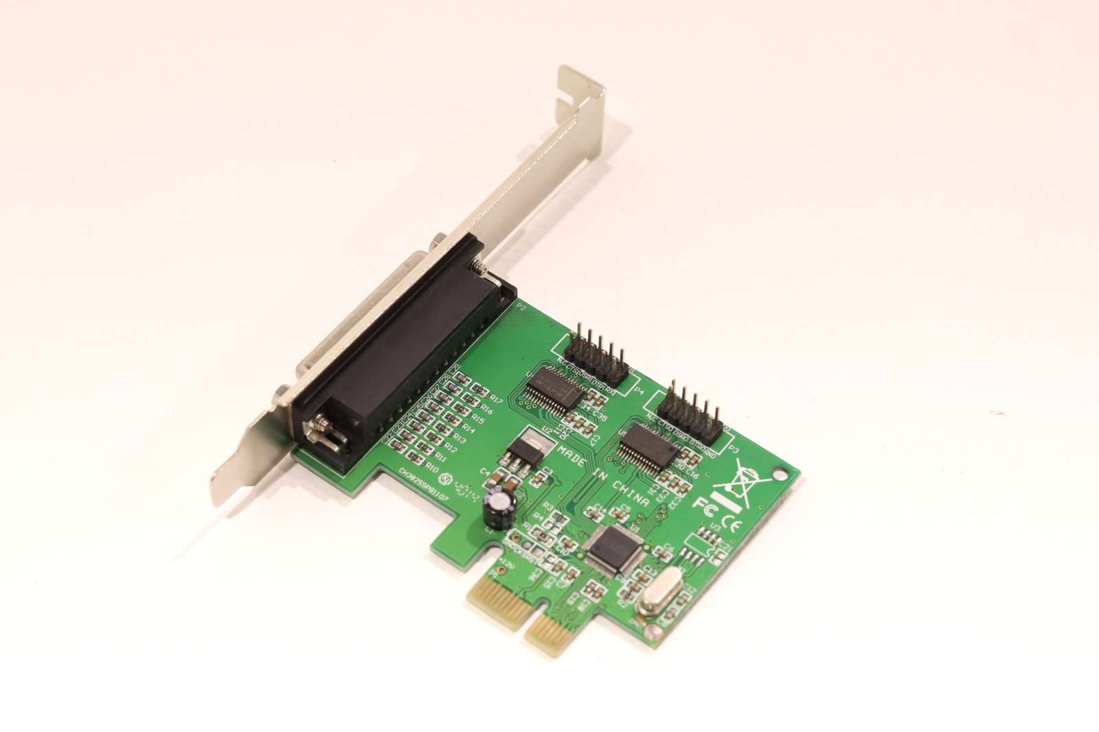 Плата Manhattan Single-Port PCI-Express Serial Card P/N: CH382SSP@1107 Tested Working — фото 1