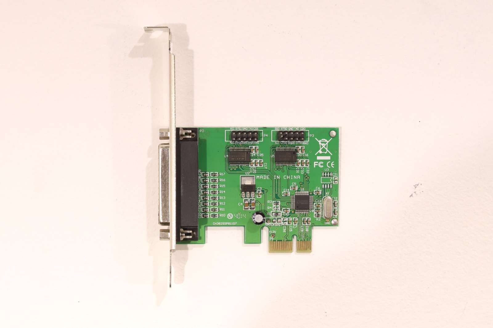 Плата Manhattan Single-Port PCI-Express Serial Card P/N: CH382SSP@1107 Tested Working — фото 3
