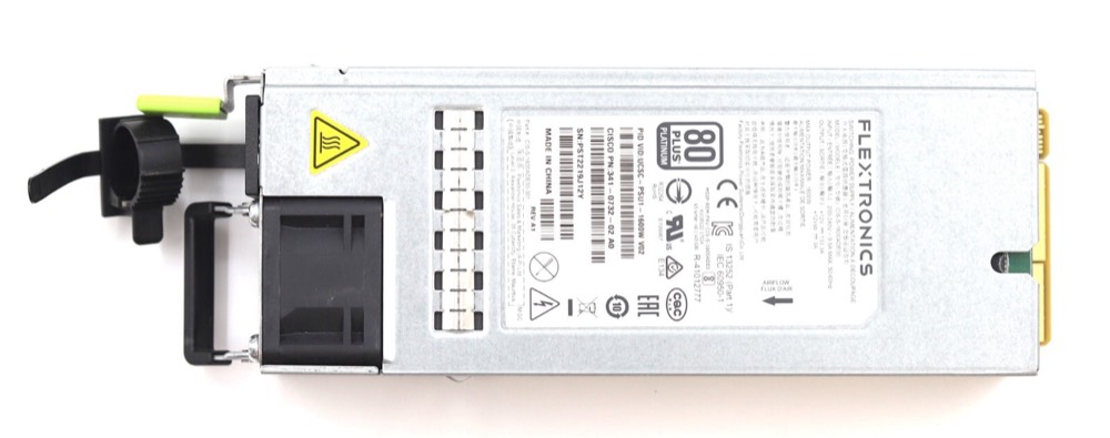 Блок питания Cisco CIS-S-1600ADE00 1600W Power Supply For C240/C220 P/N: 341-0732-02 Tested — фото 2