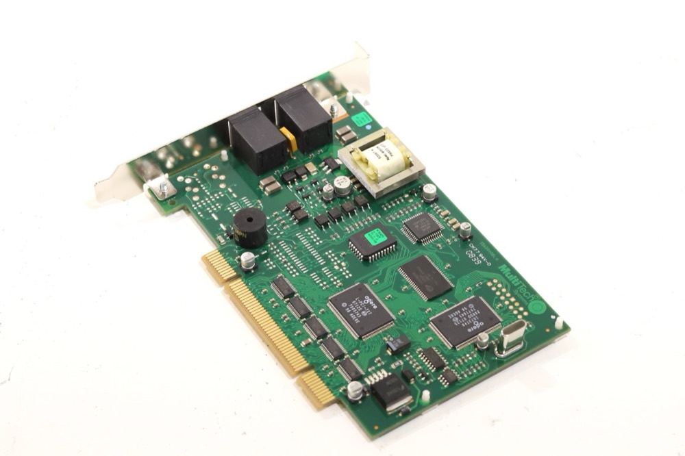 Линейная плата MultiTech Systems CK77 94V-0 Dual-Port Network Interface Card P/N: 1562010BL — фото 1
