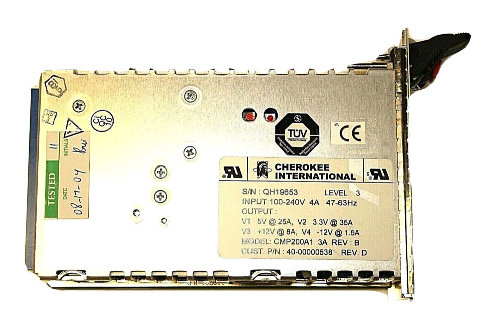 Блок питания CMP200A1 CHEROKEE CPCI POWER MODULE100-240 V 4 A 47-63 Hz — фото 1