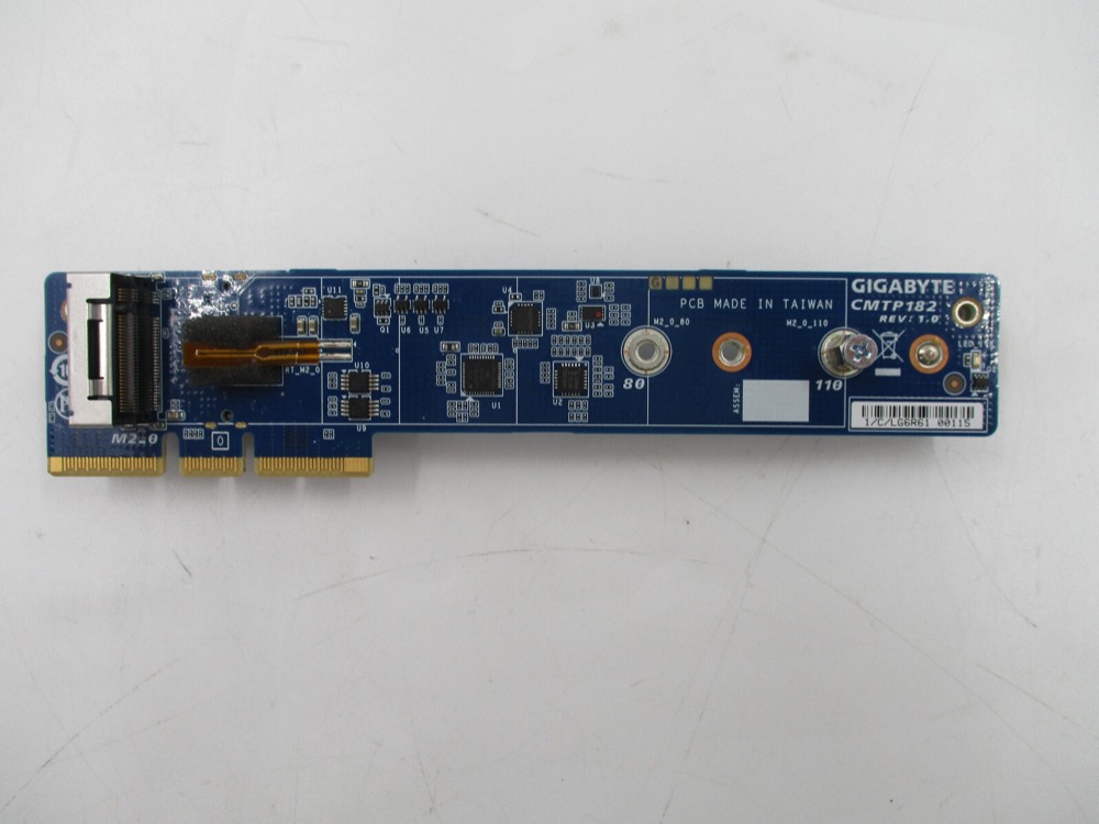 Райзер Gigabyte CMTP182 M.2 Riser Card for E152-ZE0 Server 2 x M.2 Slots PCIe Tested — фото 2