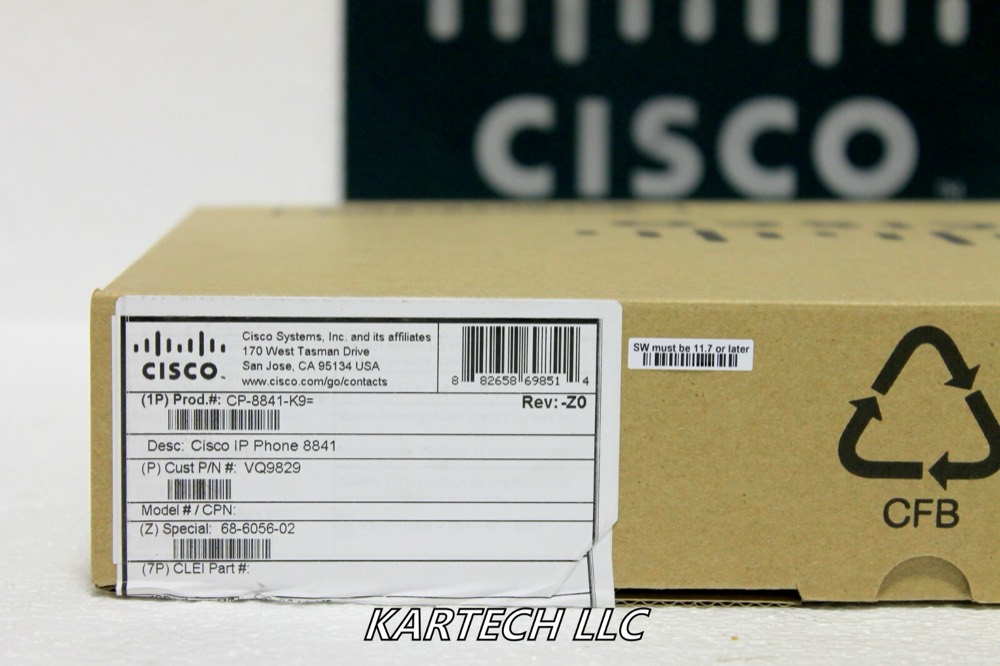 IP-телефон Cisco CP-8841-K9 — фото 1