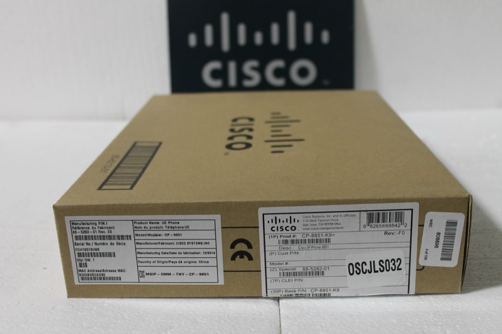 IP-телефон Cisco CP-8851-K9 — фото 1