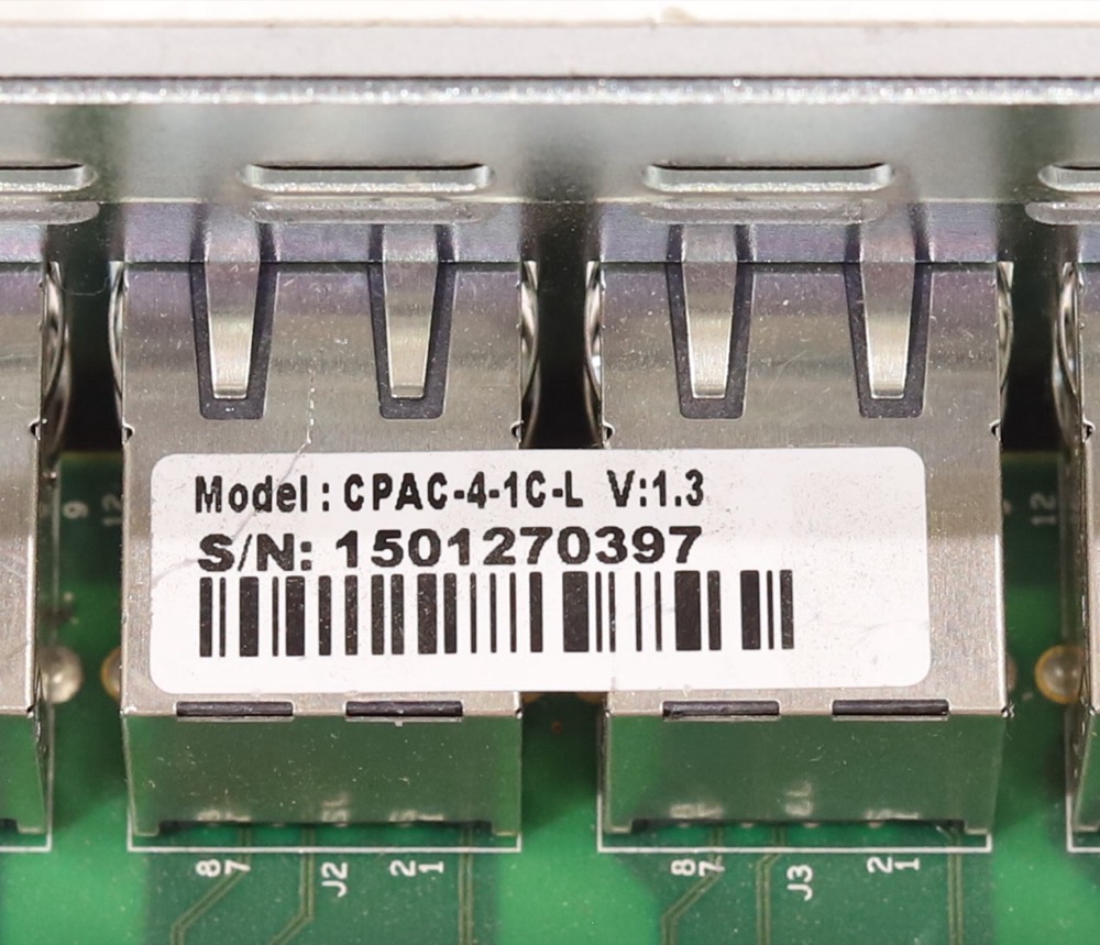 Модуль Check Point Quad-Port Gigabit Ethernet Network Interface Module P/N: CPAC-4-1C-L — фото 3