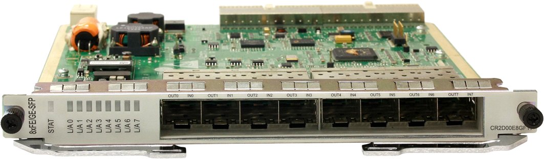 Интерфейсная плата Huawei CR2D00E8GF11 (8×100/1000 SFP) — фото 1