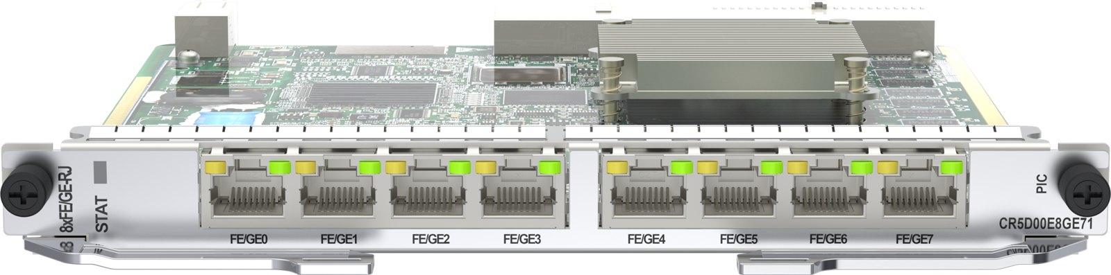 Интерфейсная плата Huawei CR5D00E8GE71 (8×100/1000Base-RJ45) — фото 1