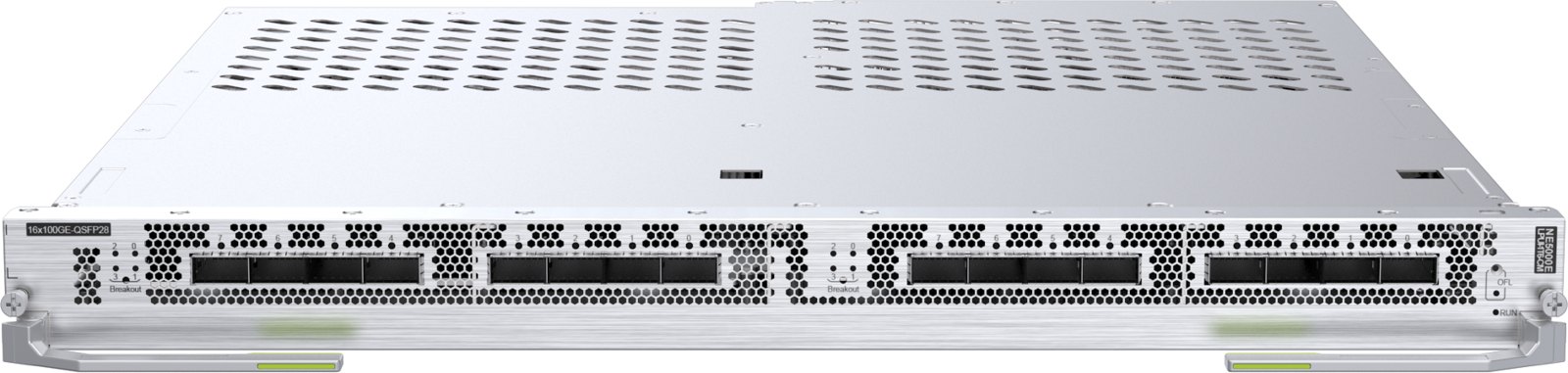 Линейная плата Huawei CR5D00EDNB64 (16×100G QSFP28, для NE5000E) — фото 1