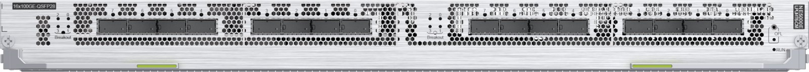 Линейная плата Huawei CR5D00EDNB64 (16×100G QSFP28, для NE5000E) — фото 2