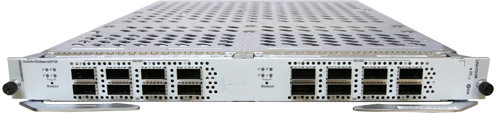 Линейная плата Huawei CR5DEDVE8N7D (8×100G-QSFP28) — фото 1