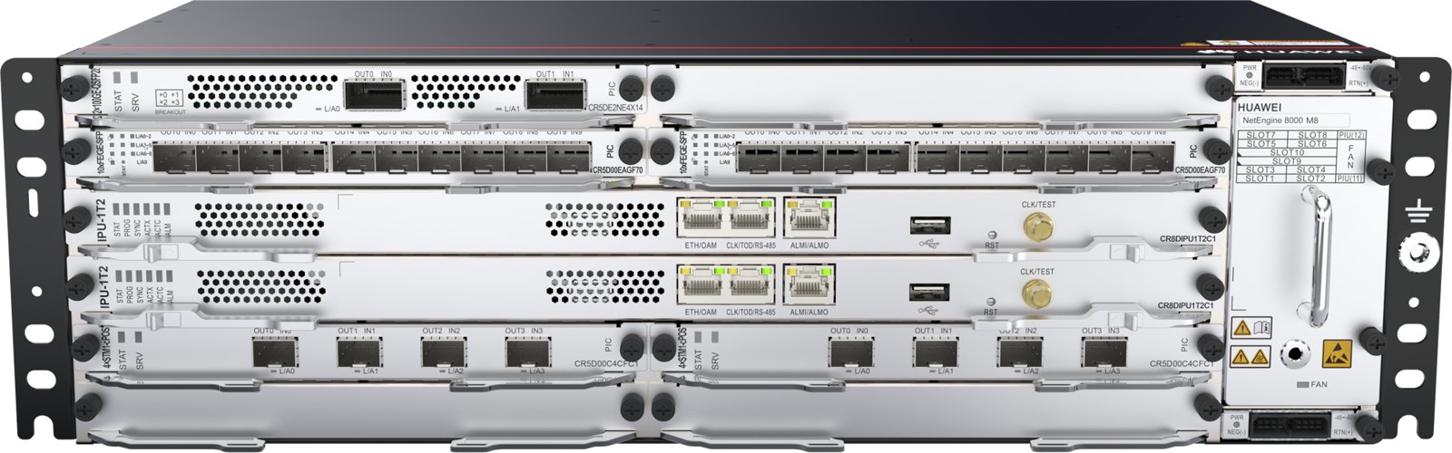 Шасси Huawei NetEngine 8000 M8, код CR8BM8BKPDC1 (базовый комплект, питание DC, с БП и вентиляторами) — фото 1