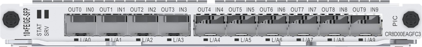 Интерфейсная плата Huawei CR8D00EAGFC3 (10×100/1000 SFP) — фото 2