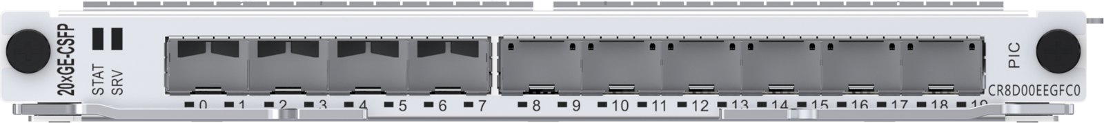 Интерфейсная плата Huawei CR8D00EEGFC0 (20×100/1000, 10×100/1000 SFP) — фото 2