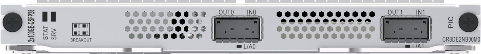 Интерфейсная плата Huawei CR8DE2NB00M0 (2×100G/50G QSFP28) — фото 2