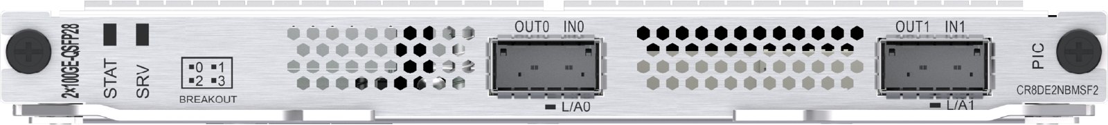 Интерфейсная плата Huawei CR8DE2NBMSF2 (2×100G/50G QSFP28) — фото 2