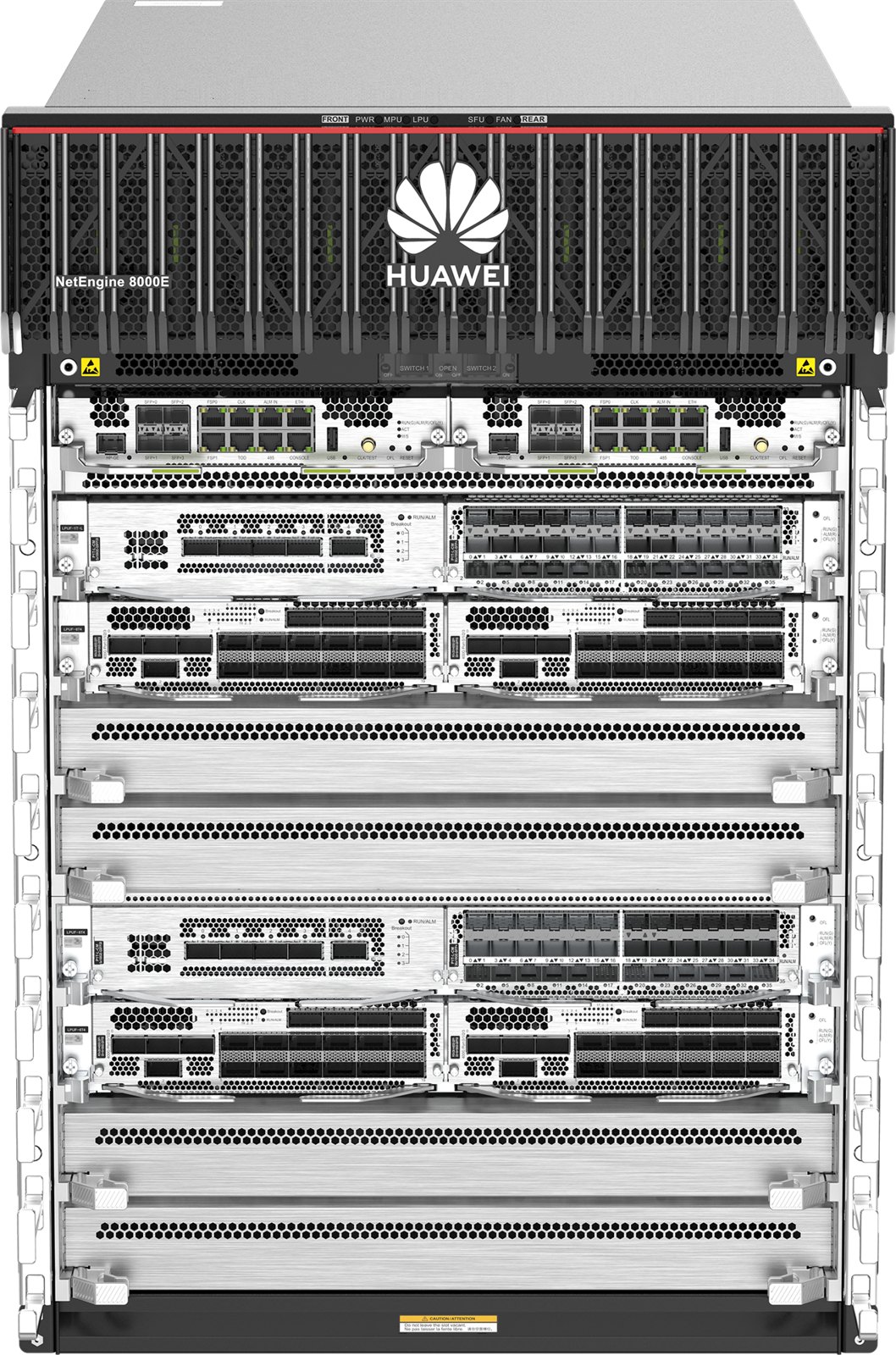 Шасси Huawei NetEngine 8000E X8, код CR8PBKP08ACE (базовый комплект, питание AC) — фото 1