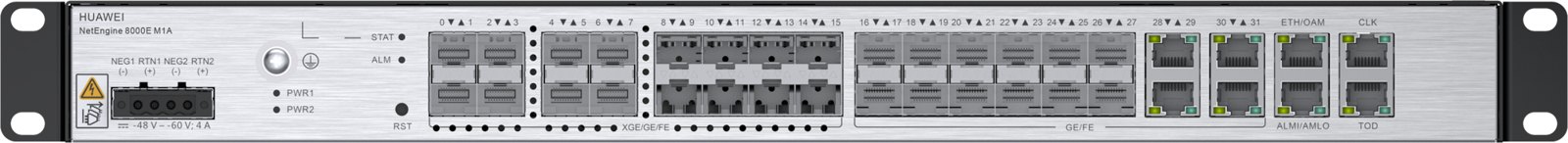 Шасси Huawei NetEngine 8000E M1A, код CR8PM1ABASDF (базовый комплект, питание DC) — фото 2
