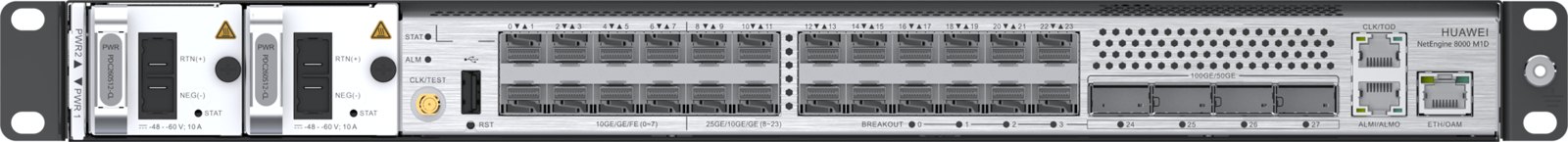 Шасси Huawei NetEngine 8000 M1D, код CR8PM1DBADM6 (сборное шасси, питание DC) — фото 2