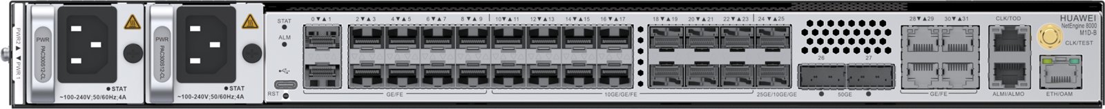 Шасси Huawei NetEngine 8000 M1D, код CR8PM1DBASCJ (сборное шасси, питание AC) — фото 2