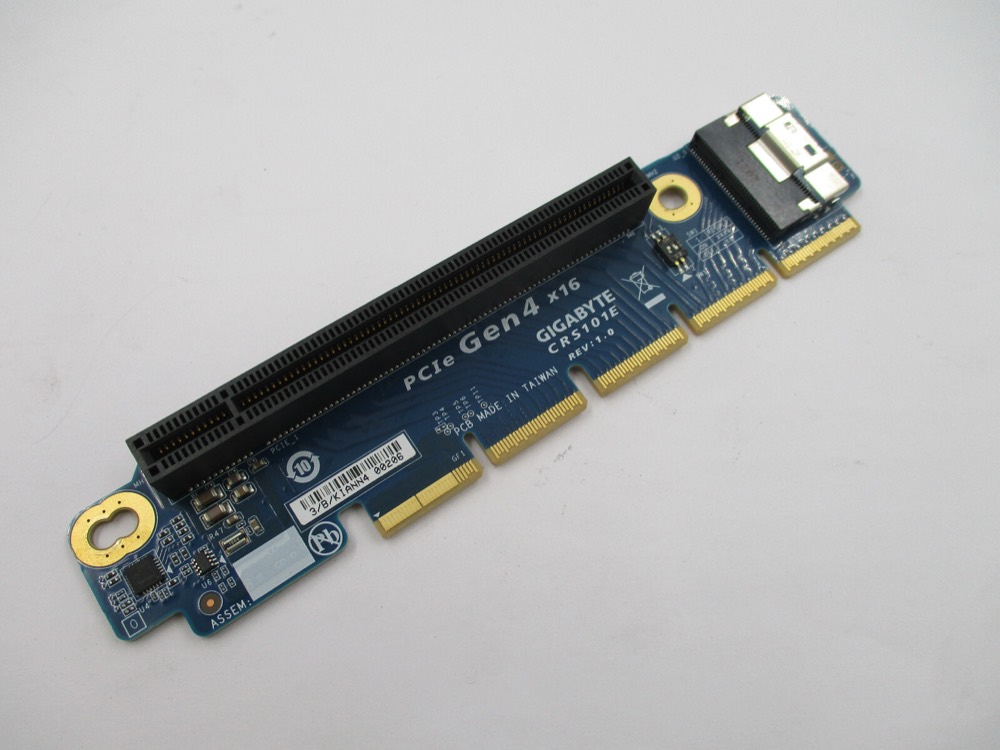 Райзер Genuine Gigabyte CRS101E PCIe Gen4 x16 Riser Card Tested working — фото 1