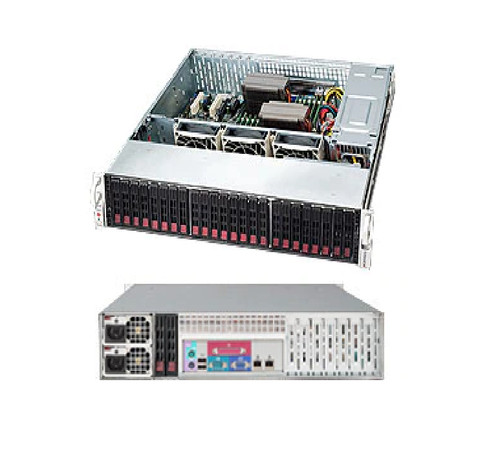 Корпус SuperMicro CSE-216BE26-R1K28LPB 2U Chassis with 1280W Redundant Super Quiet PWS — фото 1