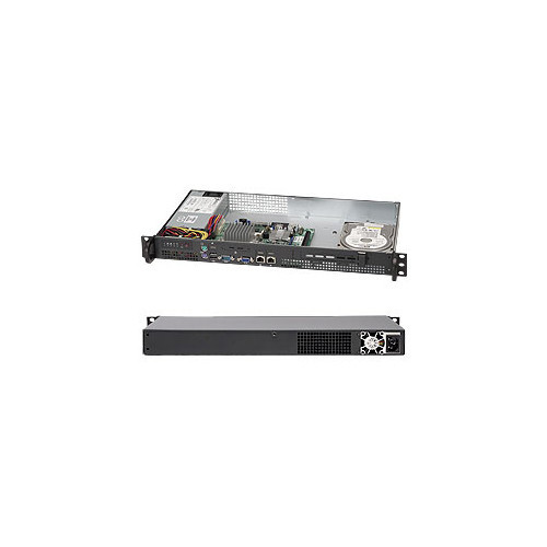 Корпус *NEW* SuperMicro CSE-503L-200B 1U 200W Black SuperChassis — фото 1