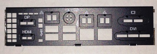 Корпус SuperMicro 1U I/O Shield for X11SSV-M4F with EMI Gasket in CSE-504/505 — фото 1