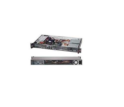 Корпус SuperMicro CSE-505-203B Black 1U SuperChassis ***FULL MFR WARRANTY — фото 1