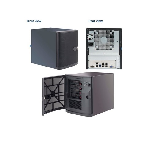 Корпус SuperMicro CSE-721TQ-350B Mini Tower Chassis -replaces the EOL'ed CSE-721TQ-250B — фото 1