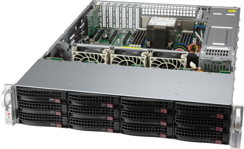 Корпус SuperMicro CSE-826BAC12-R1K23LPB 2U Chassis with Redundant 1200W PWS — фото 1